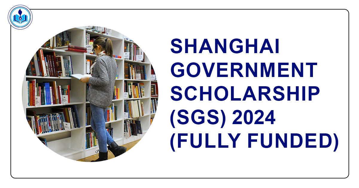 Poster for Shanghai Government Scholarship (SGS)