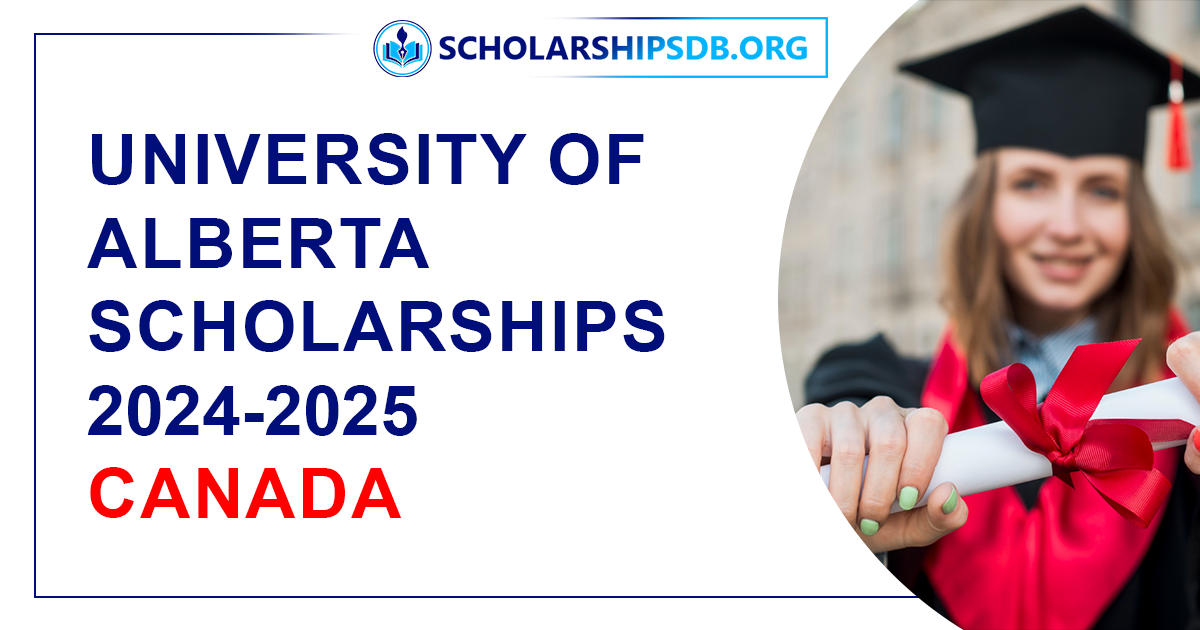 Poster for University of Alberta Scholarships 2024