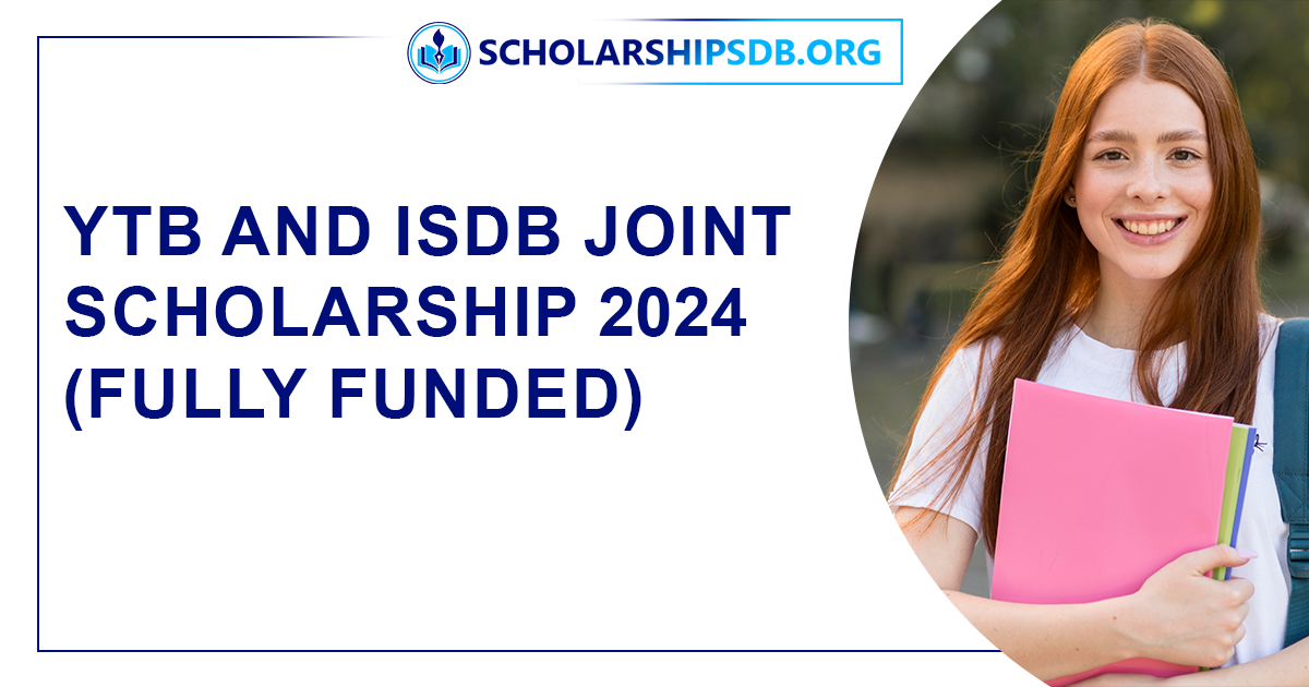 Poster for YTB and IsDB Joint Scholarship 2024